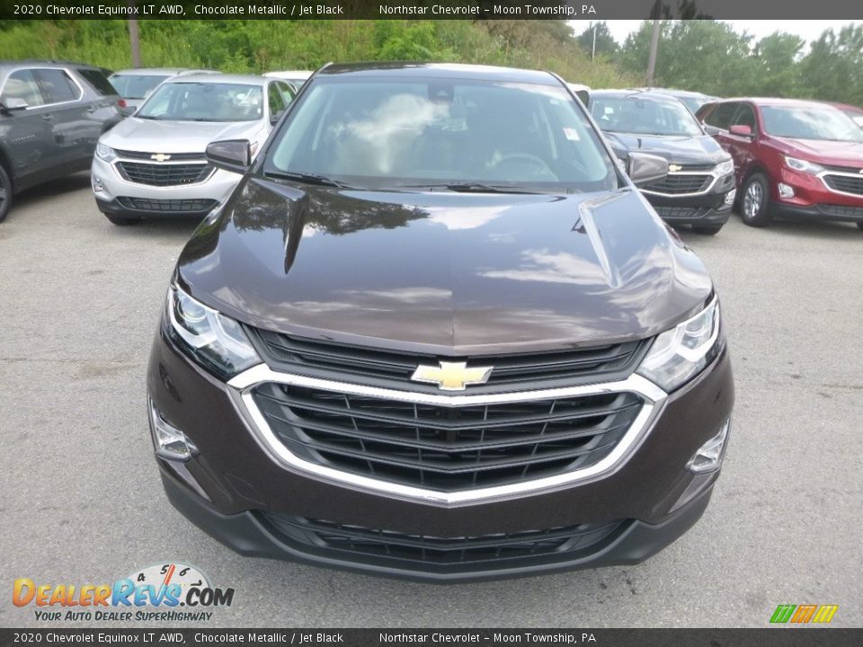 2020 Chevrolet Equinox LT AWD Chocolate Metallic / Jet Black Photo #8