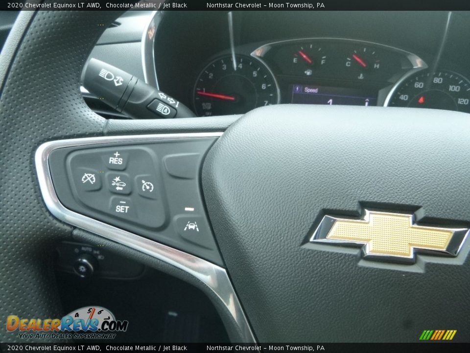 2020 Chevrolet Equinox LT AWD Chocolate Metallic / Jet Black Photo #20