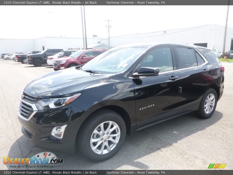 2020 Chevrolet Equinox LT AWD Mosaic Black Metallic / Jet Black Photo #1