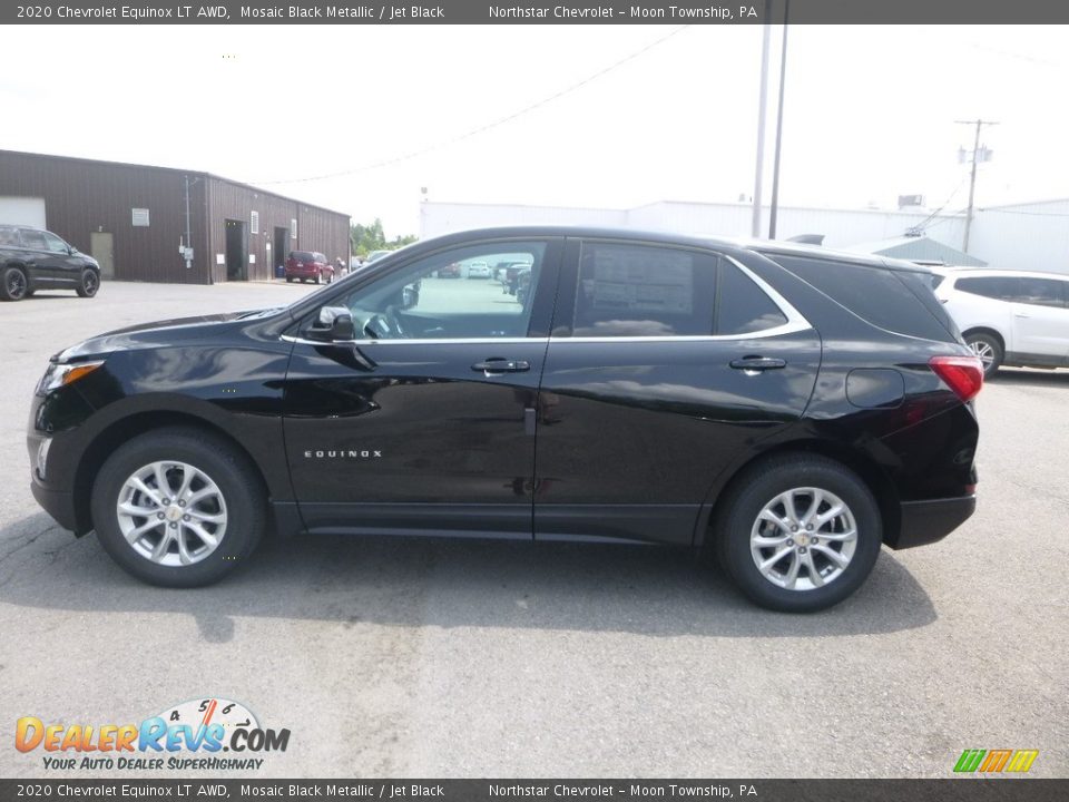 2020 Chevrolet Equinox LT AWD Mosaic Black Metallic / Jet Black Photo #2