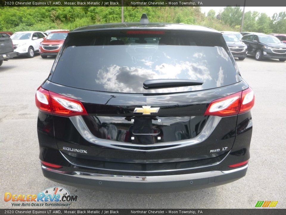 2020 Chevrolet Equinox LT AWD Mosaic Black Metallic / Jet Black Photo #4