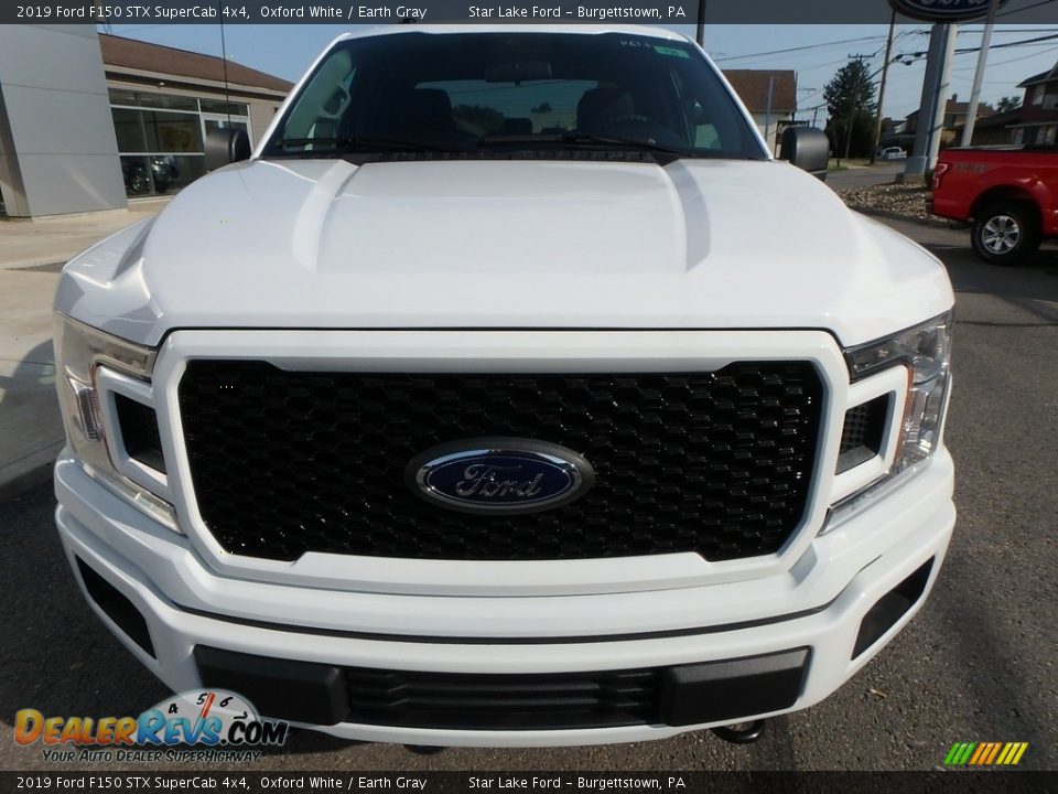 2019 Ford F150 STX SuperCab 4x4 Oxford White / Earth Gray Photo #2