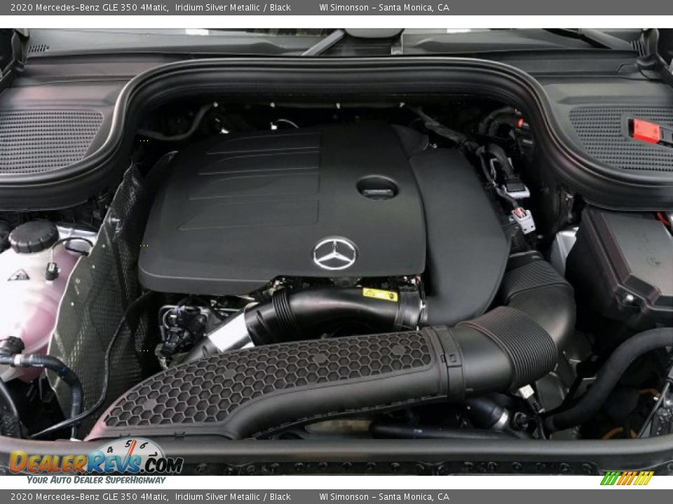 2020 Mercedes-Benz GLE 350 4Matic Iridium Silver Metallic / Black Photo #8