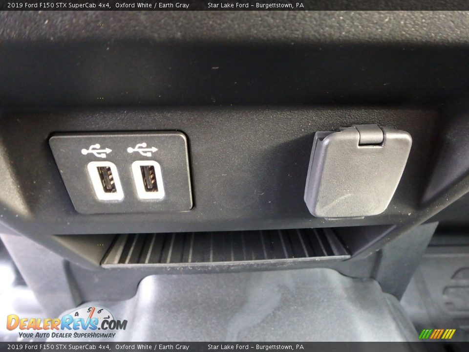 2019 Ford F150 STX SuperCab 4x4 Oxford White / Earth Gray Photo #18