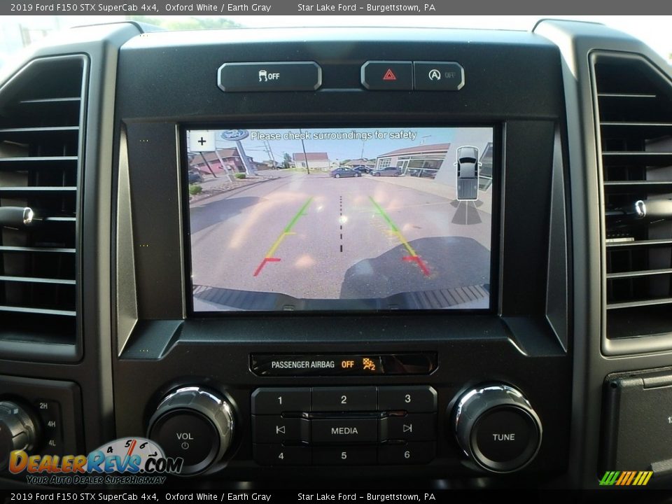2019 Ford F150 STX SuperCab 4x4 Oxford White / Earth Gray Photo #19