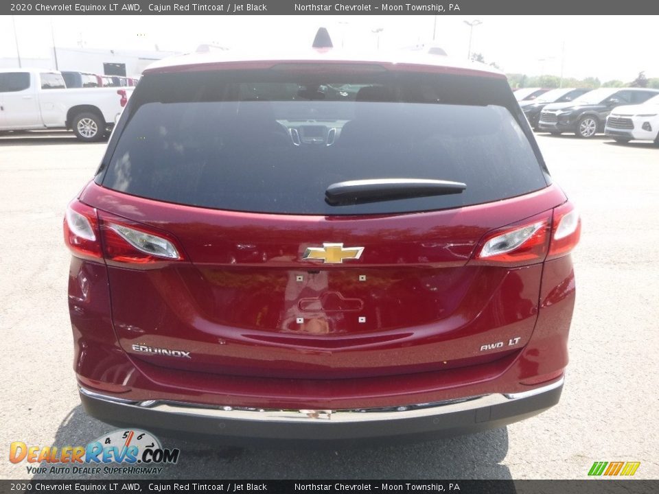 2020 Chevrolet Equinox LT AWD Cajun Red Tintcoat / Jet Black Photo #4