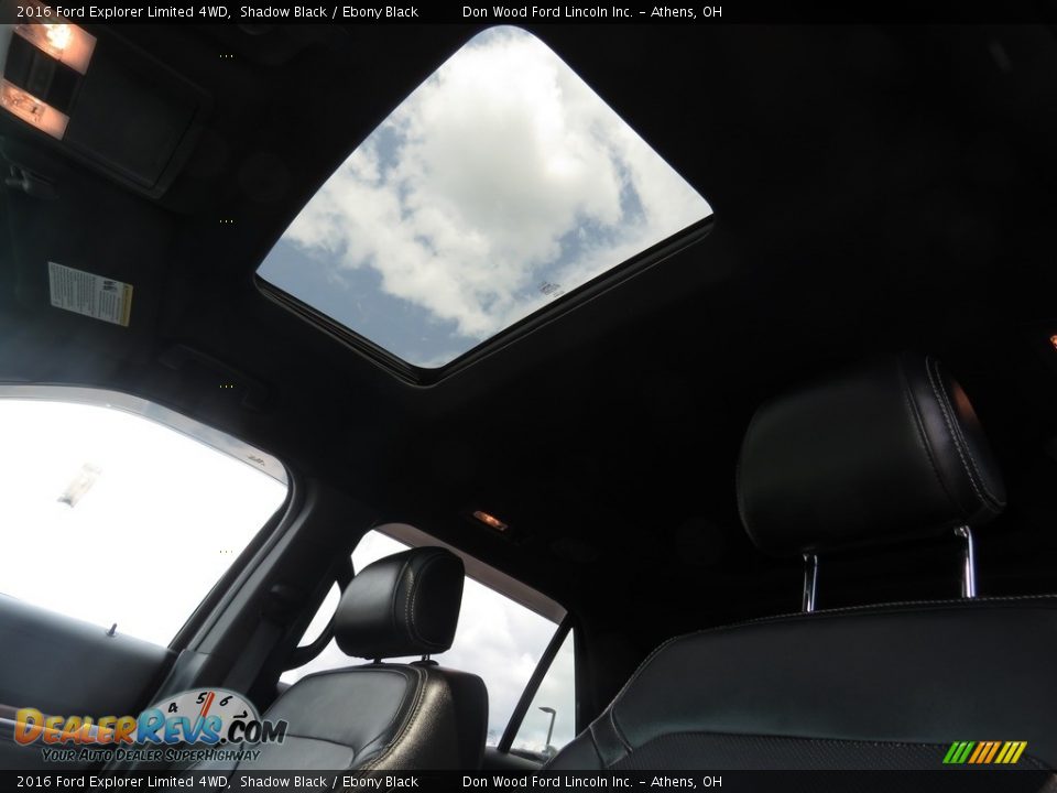 2016 Ford Explorer Limited 4WD Shadow Black / Ebony Black Photo #2