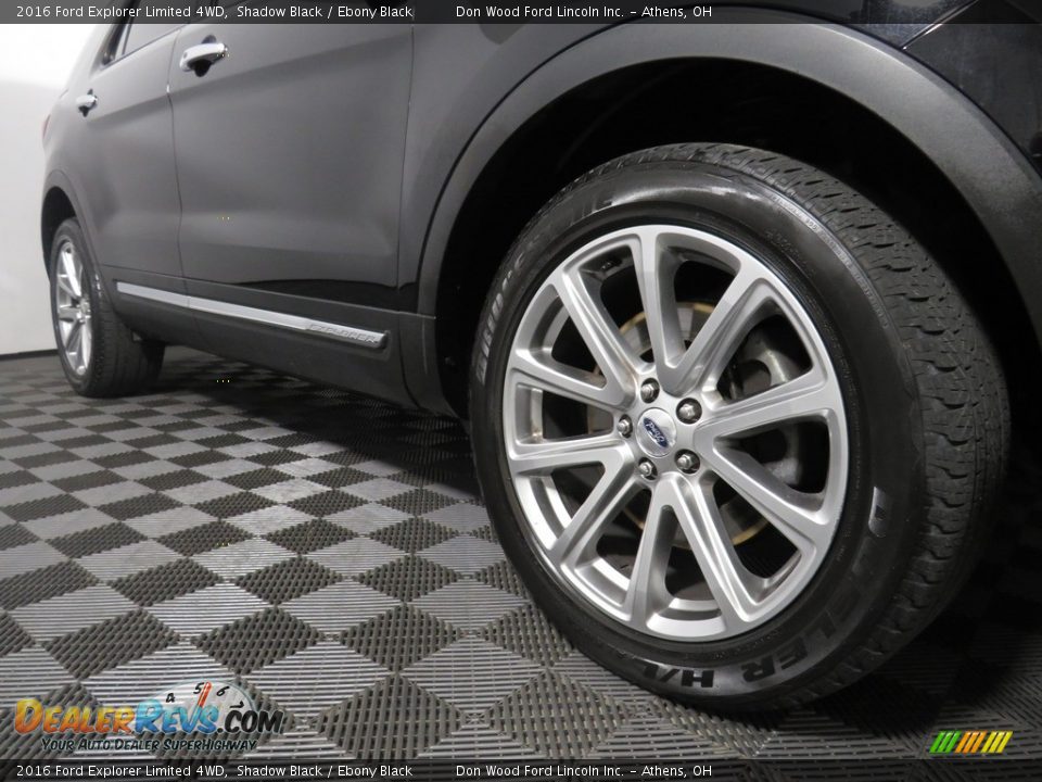 2016 Ford Explorer Limited 4WD Shadow Black / Ebony Black Photo #4