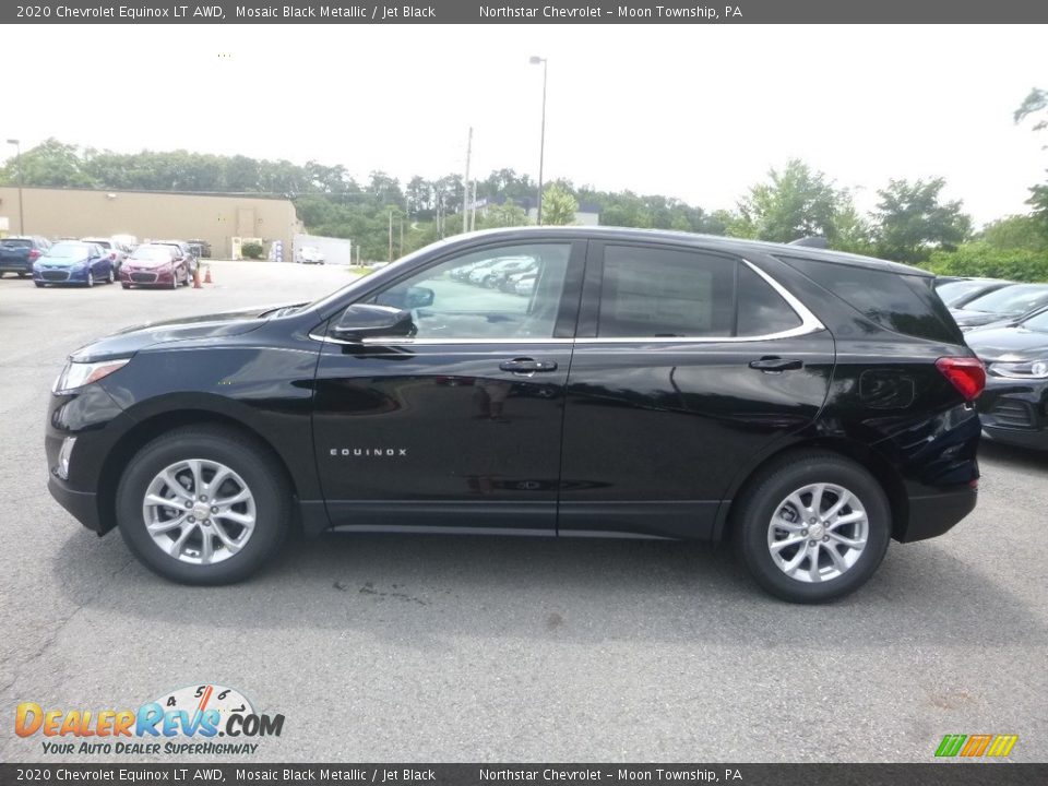 2020 Chevrolet Equinox LT AWD Mosaic Black Metallic / Jet Black Photo #2