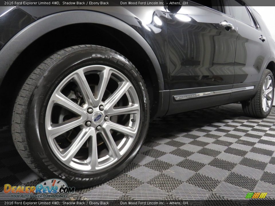 2016 Ford Explorer Limited 4WD Shadow Black / Ebony Black Photo #9