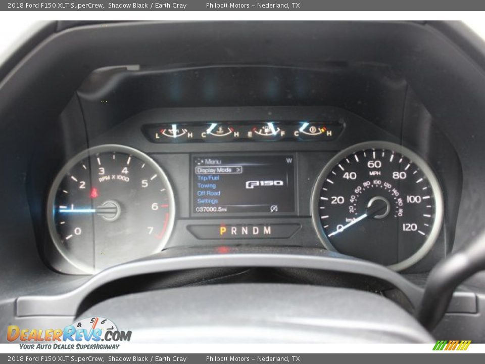 2018 Ford F150 XLT SuperCrew Shadow Black / Earth Gray Photo #15