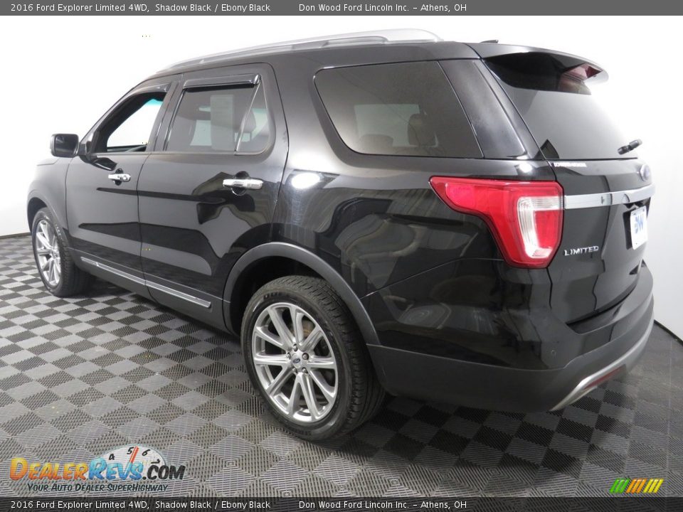 2016 Ford Explorer Limited 4WD Shadow Black / Ebony Black Photo #10
