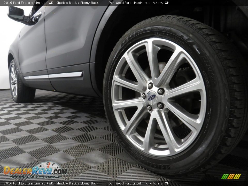 2016 Ford Explorer Limited 4WD Shadow Black / Ebony Black Photo #11