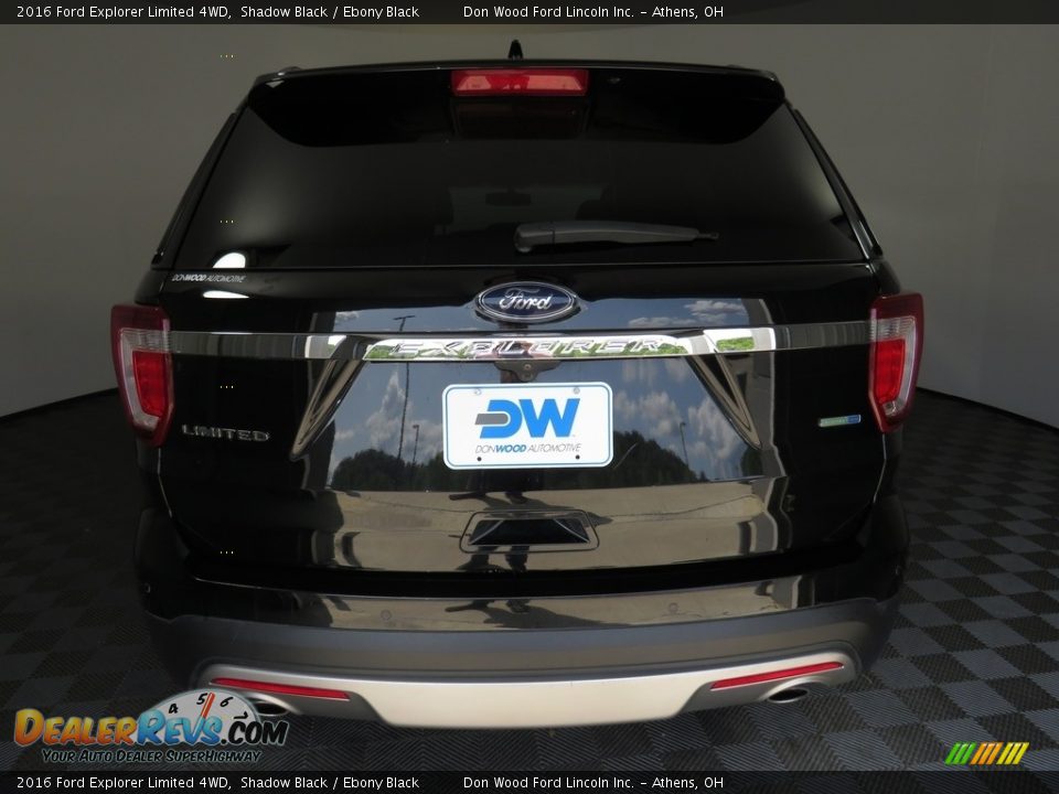 2016 Ford Explorer Limited 4WD Shadow Black / Ebony Black Photo #12
