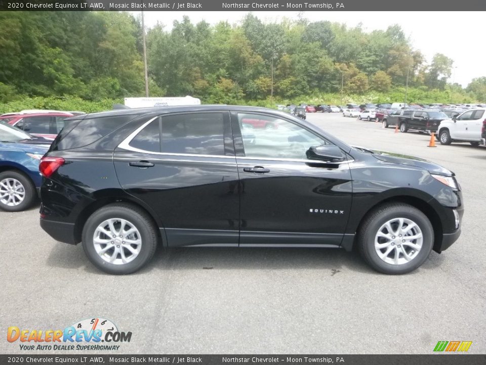 2020 Chevrolet Equinox LT AWD Mosaic Black Metallic / Jet Black Photo #6