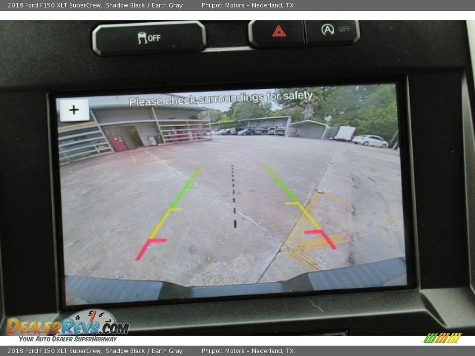 2018 Ford F150 XLT SuperCrew Shadow Black / Earth Gray Photo #19