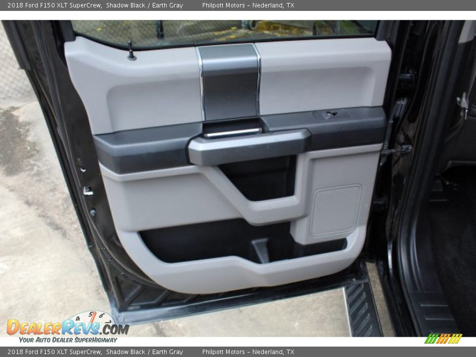 2018 Ford F150 XLT SuperCrew Shadow Black / Earth Gray Photo #20
