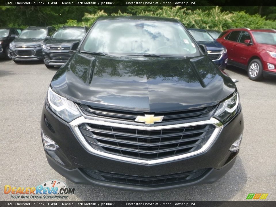 2020 Chevrolet Equinox LT AWD Mosaic Black Metallic / Jet Black Photo #8