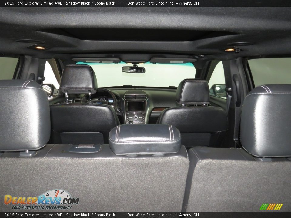 2016 Ford Explorer Limited 4WD Shadow Black / Ebony Black Photo #16