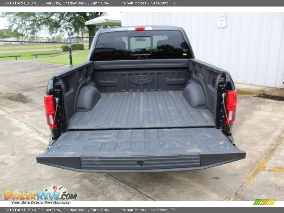 2018 Ford F150 XLT SuperCrew Shadow Black / Earth Gray Photo #24