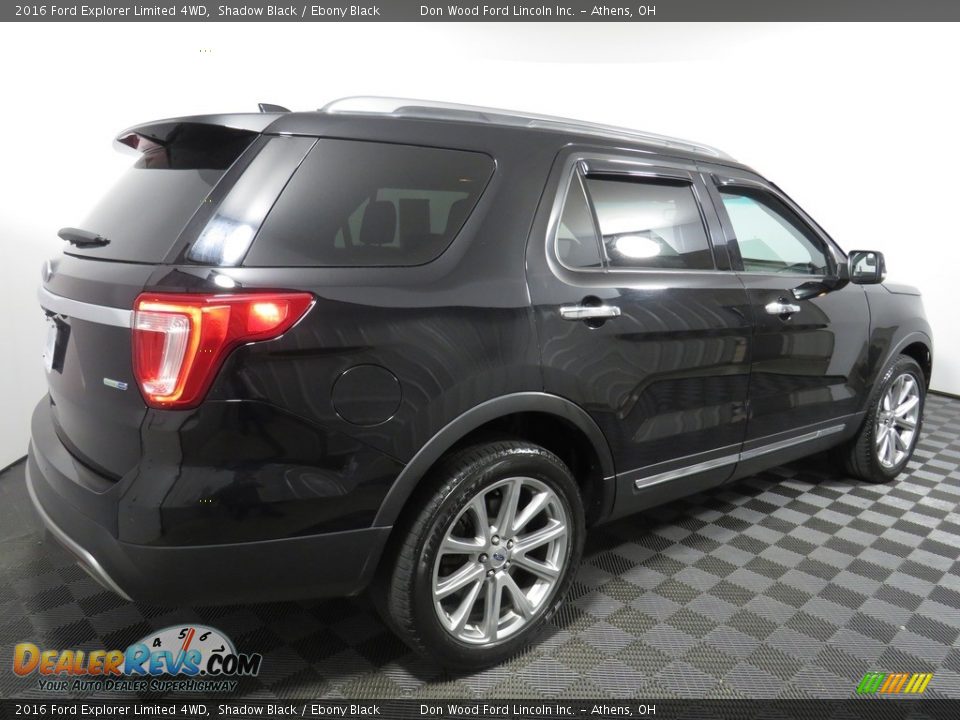 2016 Ford Explorer Limited 4WD Shadow Black / Ebony Black Photo #17