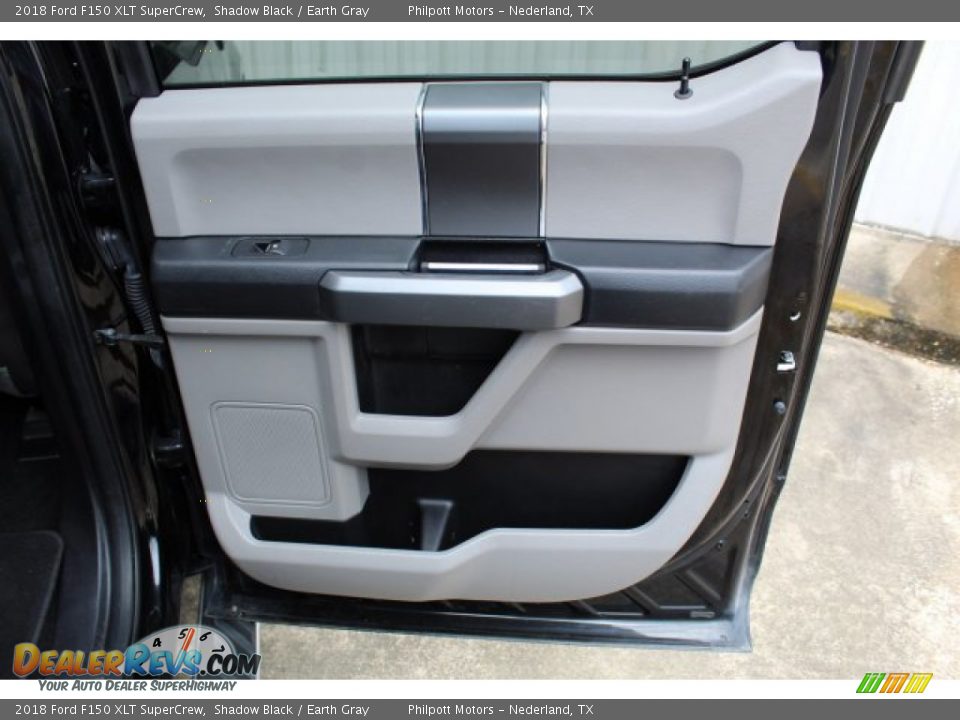 2018 Ford F150 XLT SuperCrew Shadow Black / Earth Gray Photo #25