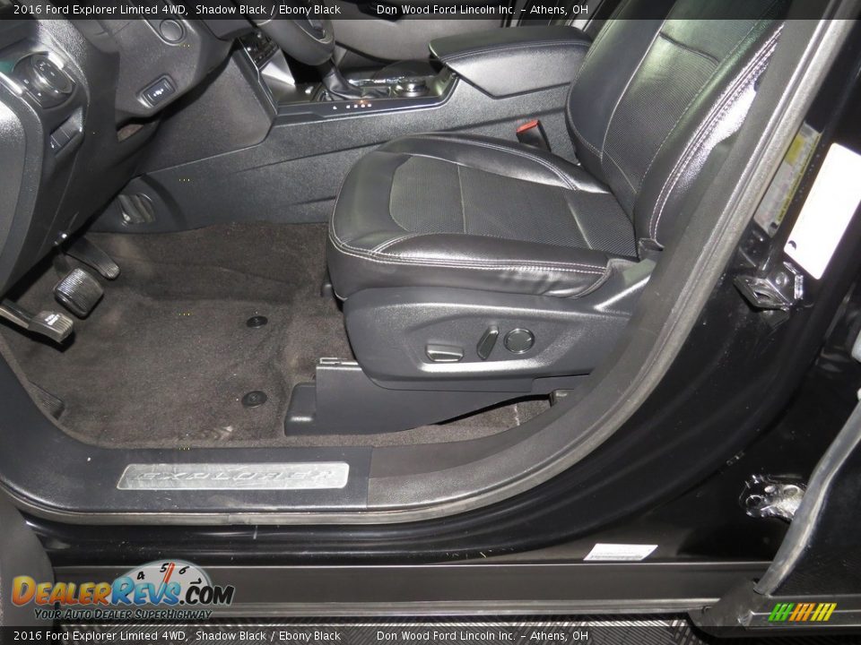 2016 Ford Explorer Limited 4WD Shadow Black / Ebony Black Photo #20