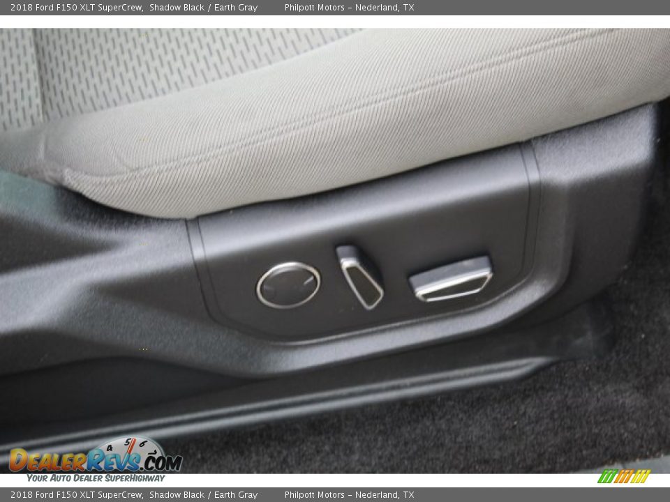2018 Ford F150 XLT SuperCrew Shadow Black / Earth Gray Photo #29