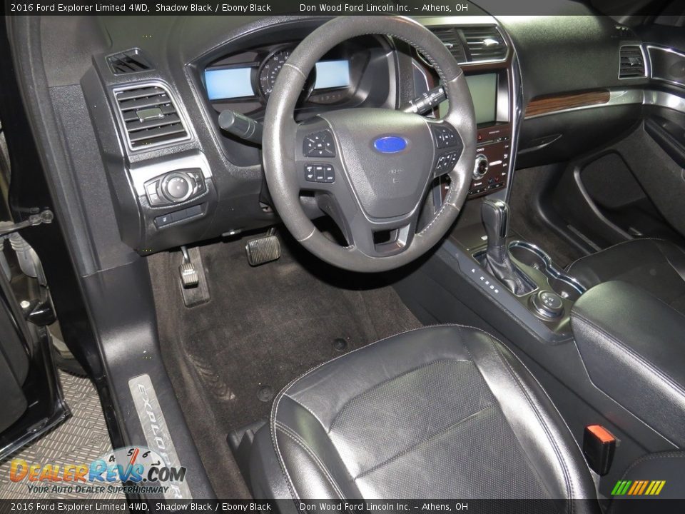 2016 Ford Explorer Limited 4WD Shadow Black / Ebony Black Photo #21