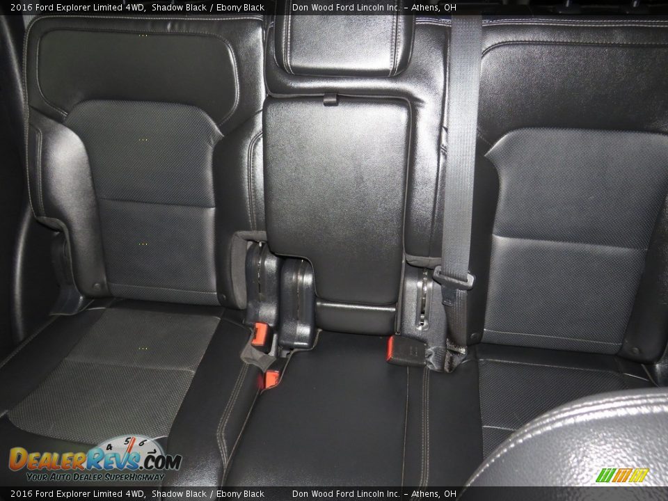 2016 Ford Explorer Limited 4WD Shadow Black / Ebony Black Photo #22