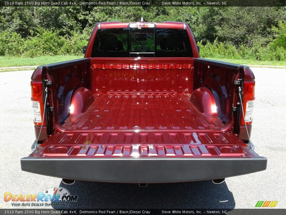 2019 Ram 1500 Big Horn Quad Cab 4x4 Delmonico Red Pearl / Black/Diesel Gray Photo #11