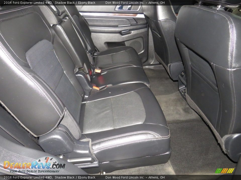2016 Ford Explorer Limited 4WD Shadow Black / Ebony Black Photo #27