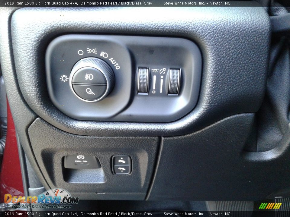 2019 Ram 1500 Big Horn Quad Cab 4x4 Delmonico Red Pearl / Black/Diesel Gray Photo #14