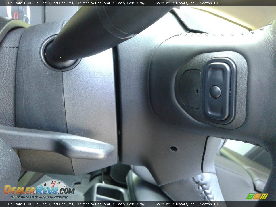 2019 Ram 1500 Big Horn Quad Cab 4x4 Delmonico Red Pearl / Black/Diesel Gray Photo #15