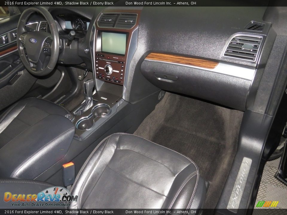 2016 Ford Explorer Limited 4WD Shadow Black / Ebony Black Photo #30