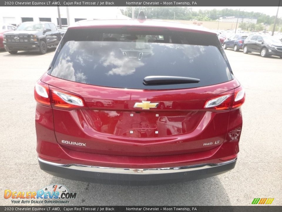 2020 Chevrolet Equinox LT AWD Cajun Red Tintcoat / Jet Black Photo #4