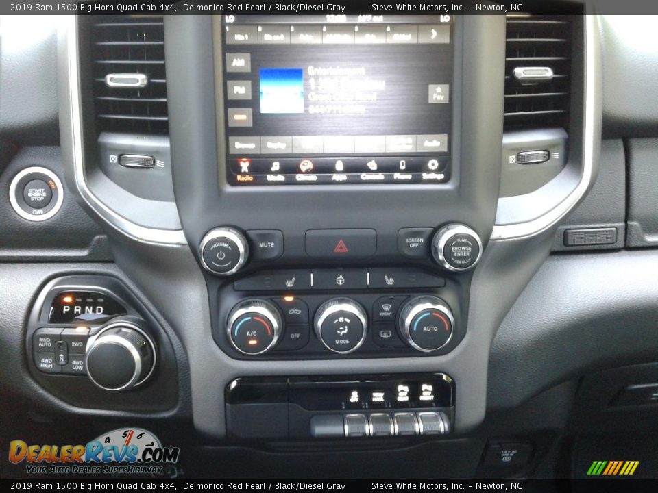 2019 Ram 1500 Big Horn Quad Cab 4x4 Delmonico Red Pearl / Black/Diesel Gray Photo #19