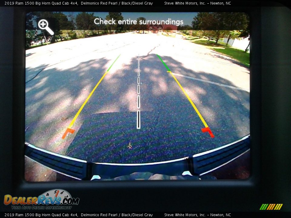 2019 Ram 1500 Big Horn Quad Cab 4x4 Delmonico Red Pearl / Black/Diesel Gray Photo #21