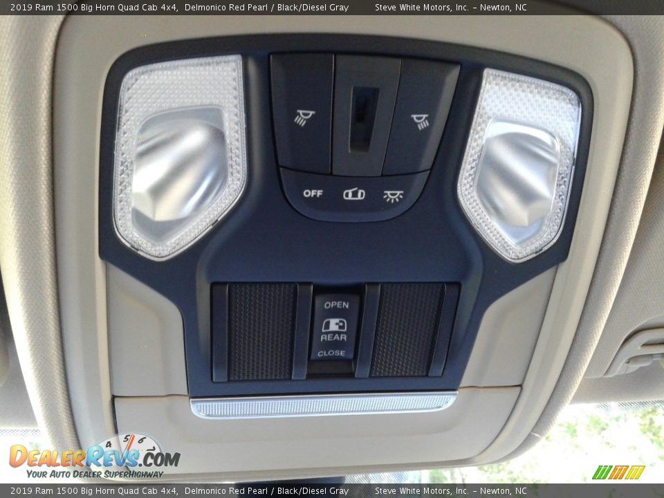 2019 Ram 1500 Big Horn Quad Cab 4x4 Delmonico Red Pearl / Black/Diesel Gray Photo #27