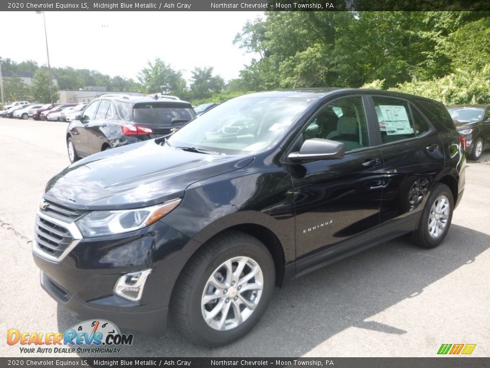 2020 Chevrolet Equinox LS Midnight Blue Metallic / Ash Gray Photo #1