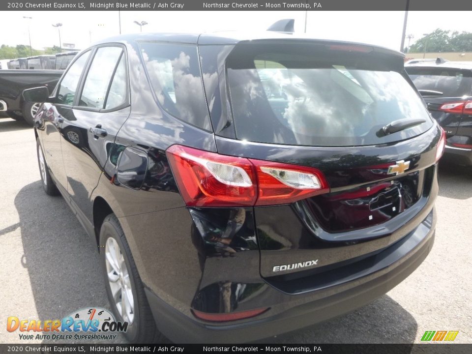 2020 Chevrolet Equinox LS Midnight Blue Metallic / Ash Gray Photo #3