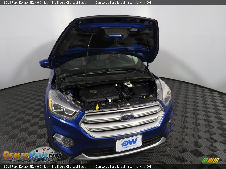 2018 Ford Escape SEL 4WD Lightning Blue / Charcoal Black Photo #5