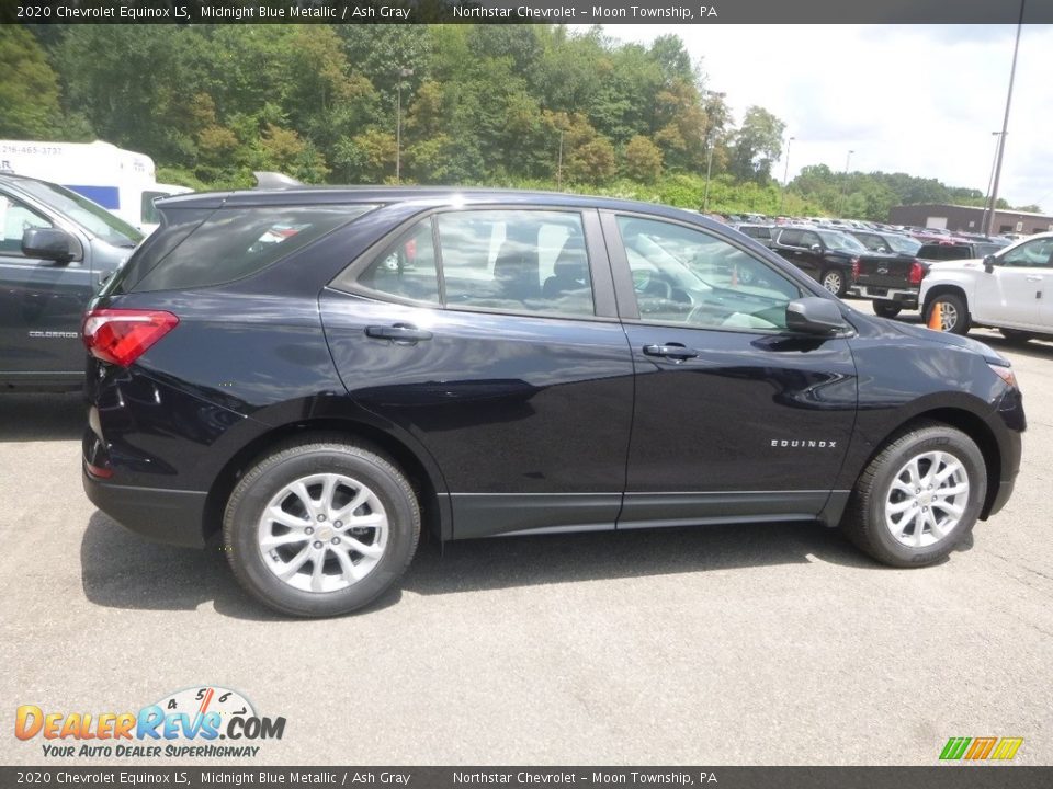 2020 Chevrolet Equinox LS Midnight Blue Metallic / Ash Gray Photo #6