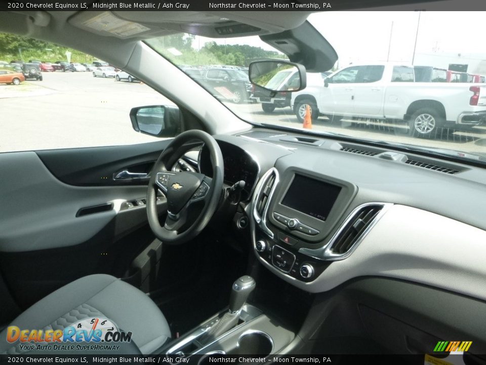 2020 Chevrolet Equinox LS Midnight Blue Metallic / Ash Gray Photo #11