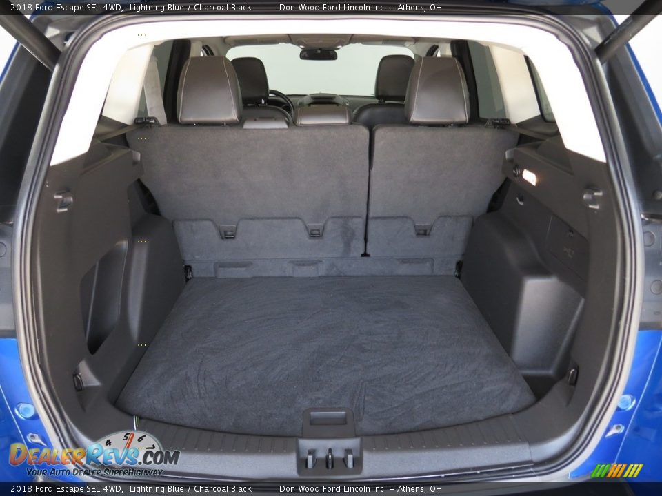 2018 Ford Escape SEL 4WD Lightning Blue / Charcoal Black Photo #12