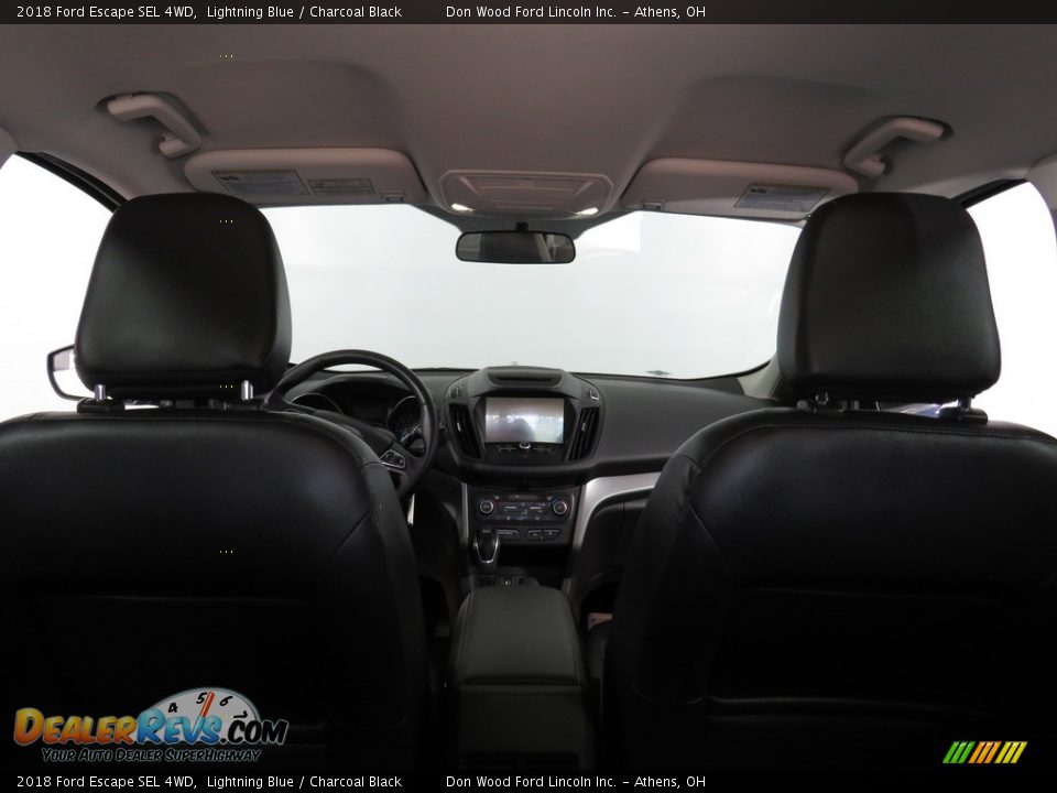 2018 Ford Escape SEL 4WD Lightning Blue / Charcoal Black Photo #13
