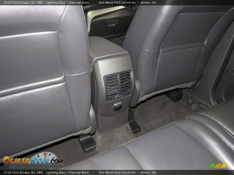 2018 Ford Escape SEL 4WD Lightning Blue / Charcoal Black Photo #23