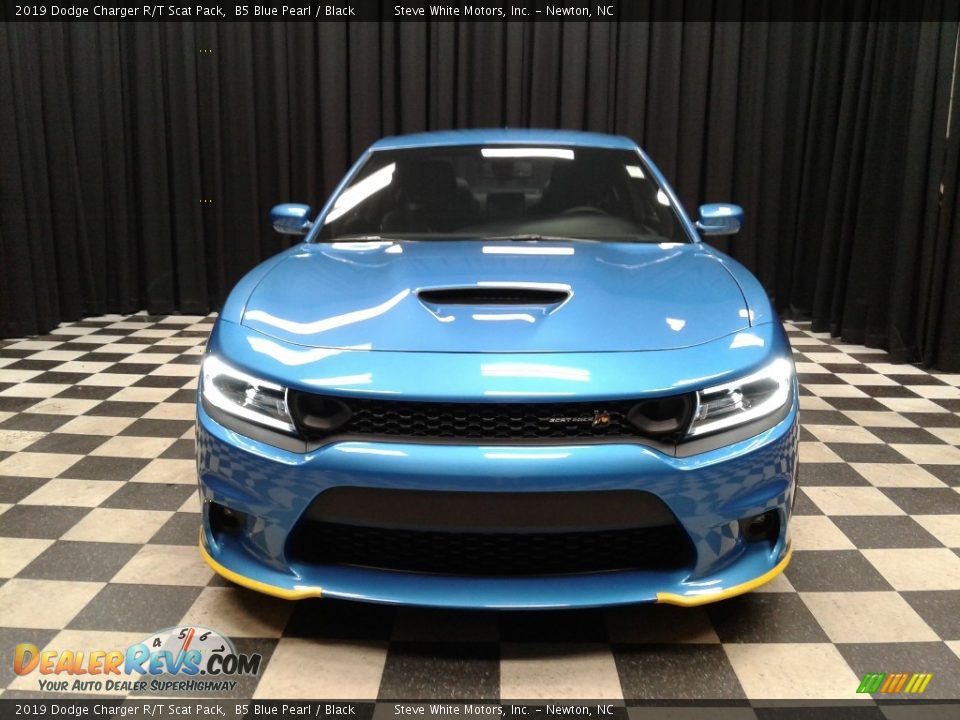 2019 Dodge Charger R/T Scat Pack B5 Blue Pearl / Black Photo #3