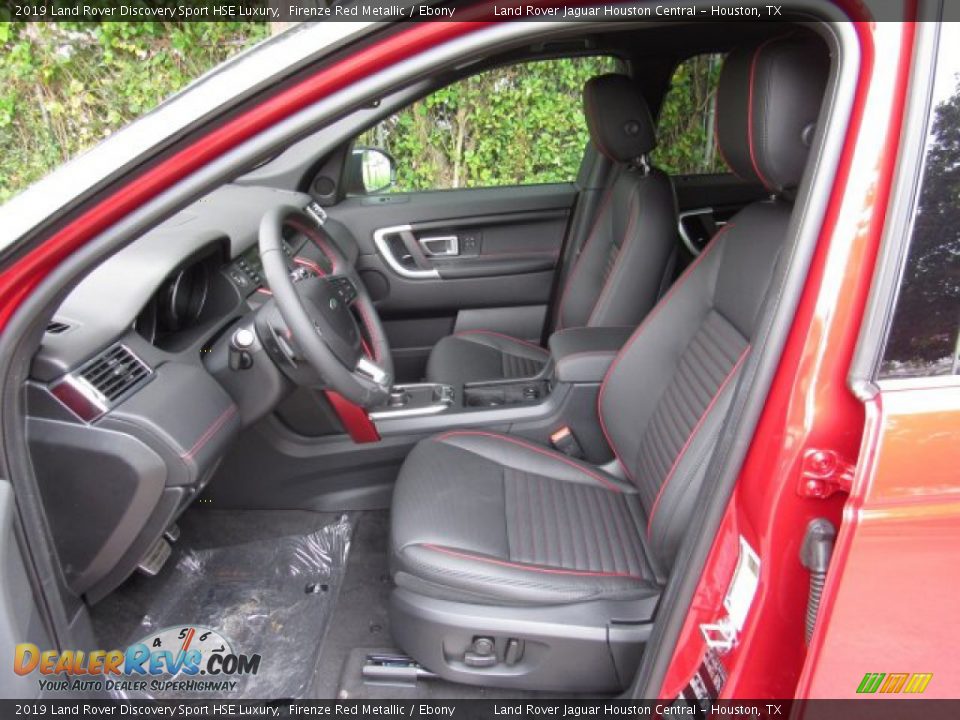 Ebony Interior - 2019 Land Rover Discovery Sport HSE Luxury Photo #3