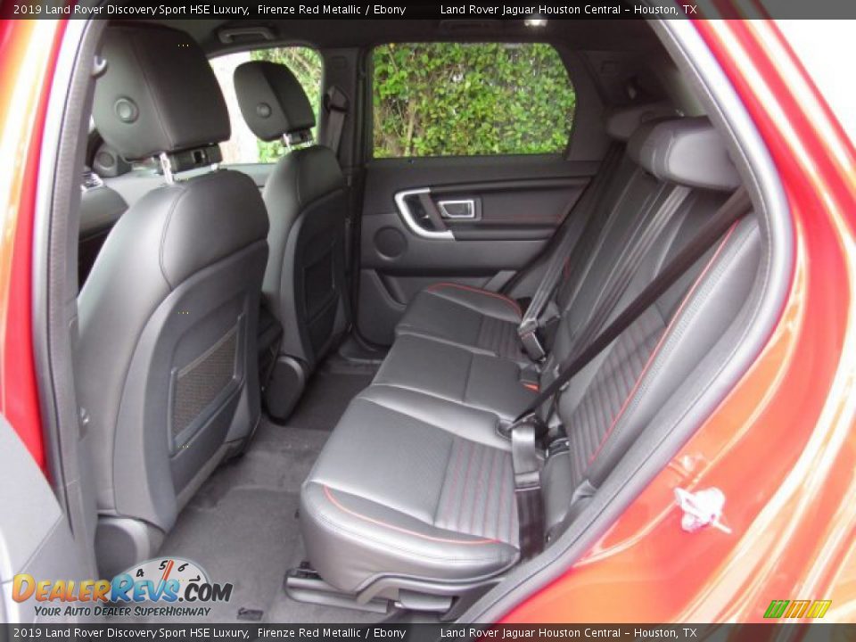 Rear Seat of 2019 Land Rover Discovery Sport HSE Luxury Photo #5